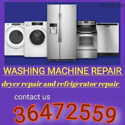 Washing machine repair refrigerator repair service maintenance