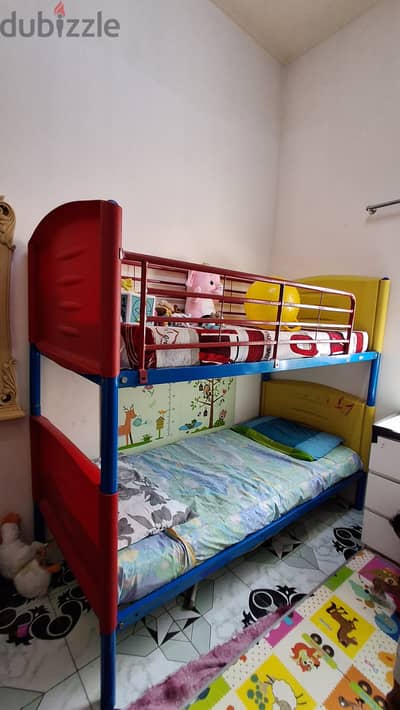 Kids bunk bed for 70bd