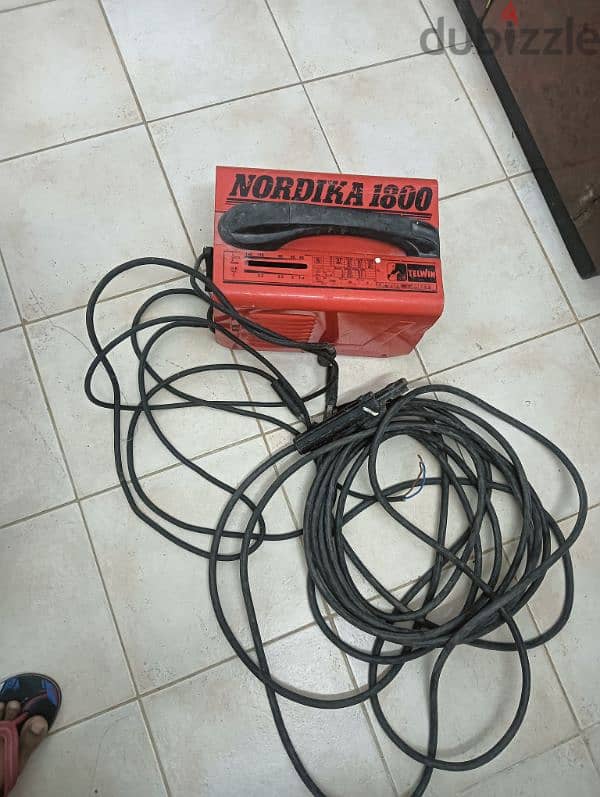 NORDIKA 1800 welding machine 1