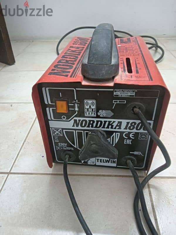 NORDIKA 1800 welding machine 2