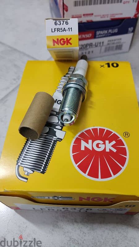 Toyota & NGK Spark plugs 2