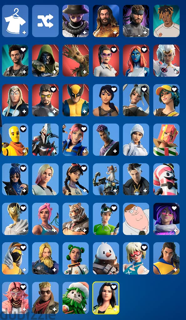 fortnite account with yellow jacket/ حساب فورتنايت 0