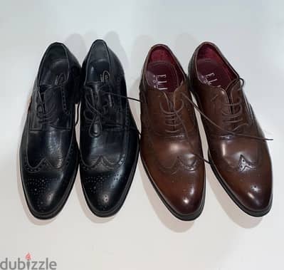 new leather shoes 41 both bd 15