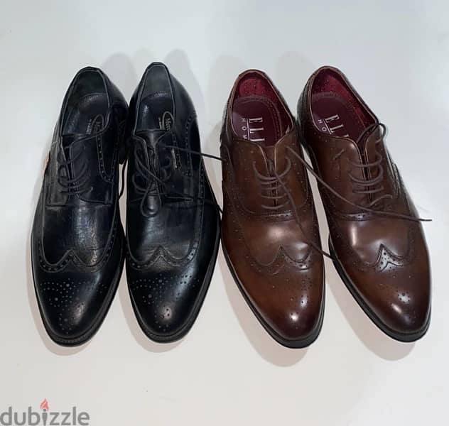 new leather shoes 41 both bd 15 0