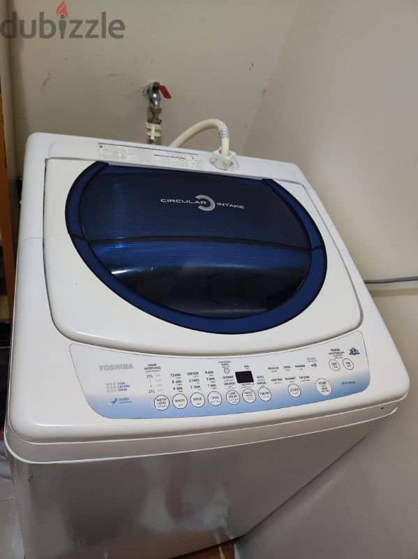 Toshiba washing machine, cupboard, single bed set, computer table, 5