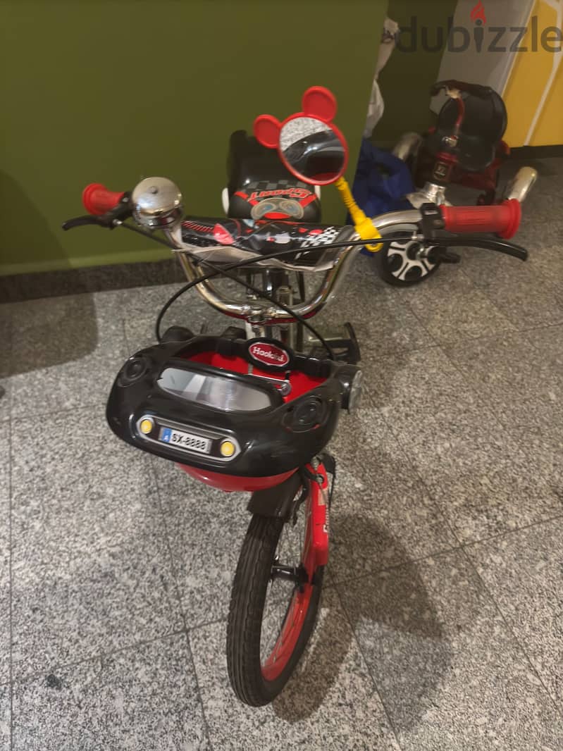 children’s bike with a sporty design 0