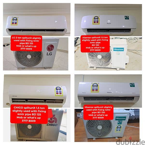 variety of different splitunit window Ac fridge washing machine 4 sale 1