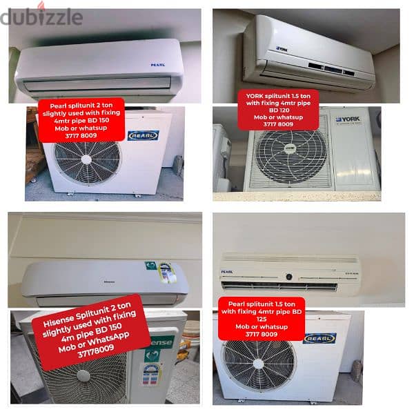 variety of different splitunit window Ac fridge washing machine 4 sale 5