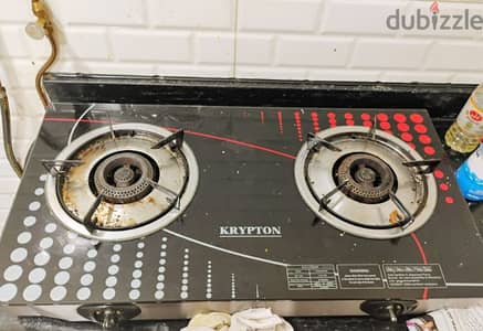 GAS OVEN WITH CYLINDER