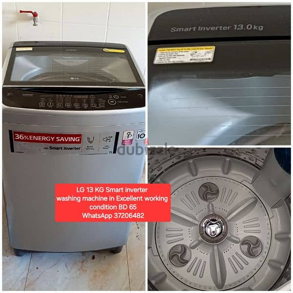 7 kg front load washing machine and other items for sale 2