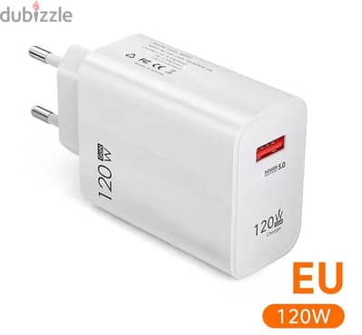 Super Fast charger 120watt, only 4bd