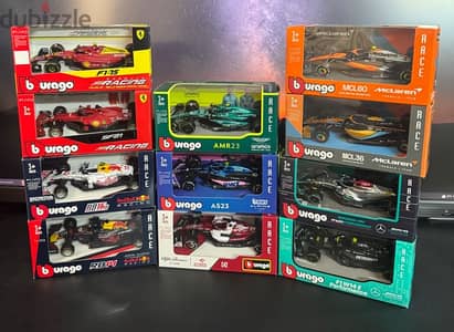 F1 Car collection authentic