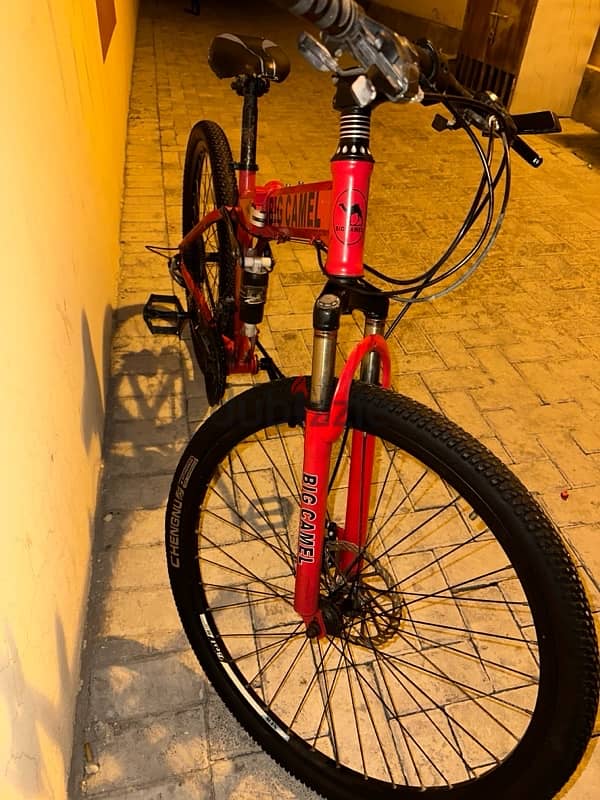 For sale foldable bike 26 size everything is working full condition 2