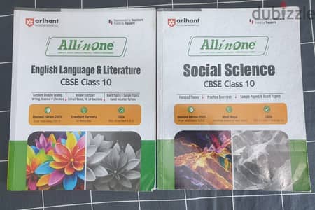 CBSE Grade 10  books, Byjus study, All in One/Arihantguides