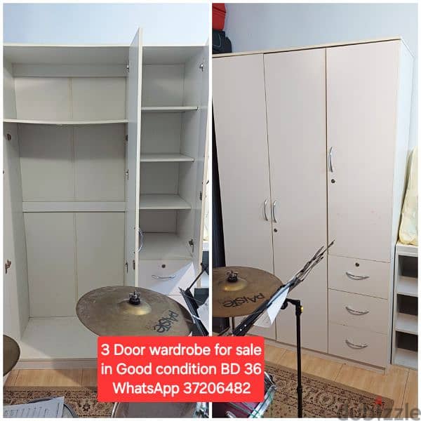 6 Door wardrobe and other items for sale with Delivery 8