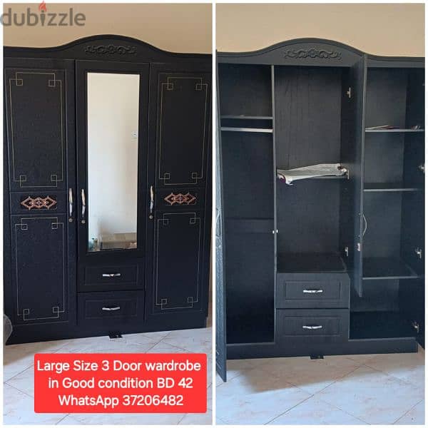 6 Door wardrobe and other items for sale with Delivery 15