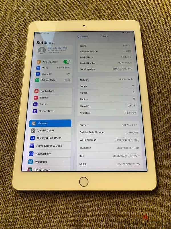 iPad Air 2 128gb 2