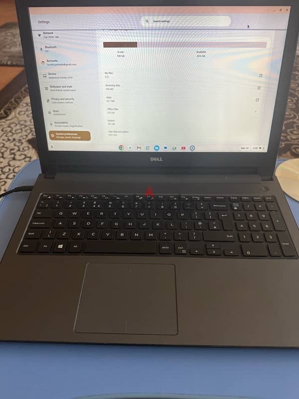 Dell laptop i7 5th gen 12gb ram 512 gb memory Chrome OS 0