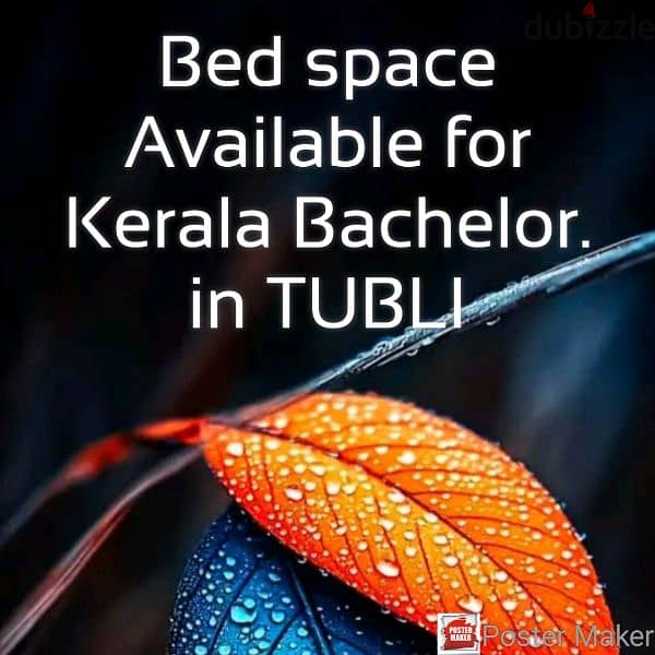 BED SPACE FOR KERALA BACHELOR 0