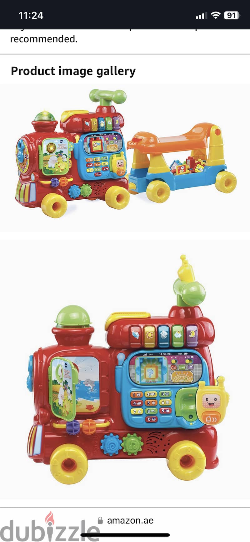 VTech Sit-To-Stand Alphabet Train 8