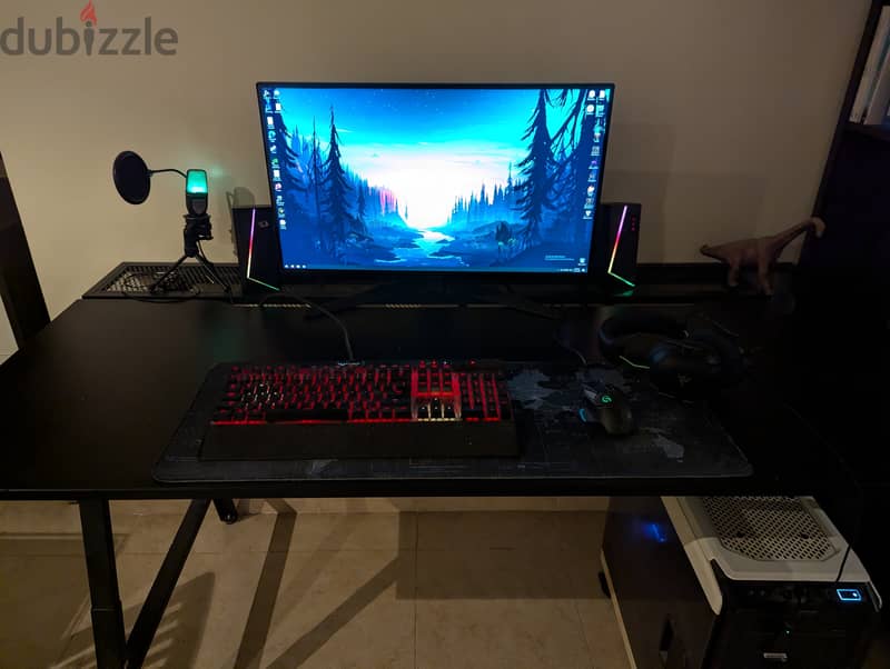 Gaming pc + desk + chair 1