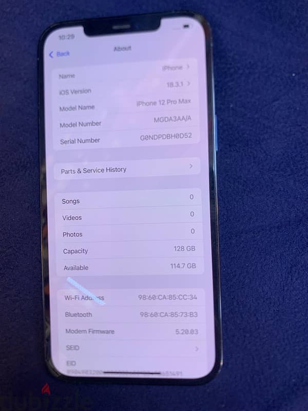 iPhone 12 Pro Max 128GB 4