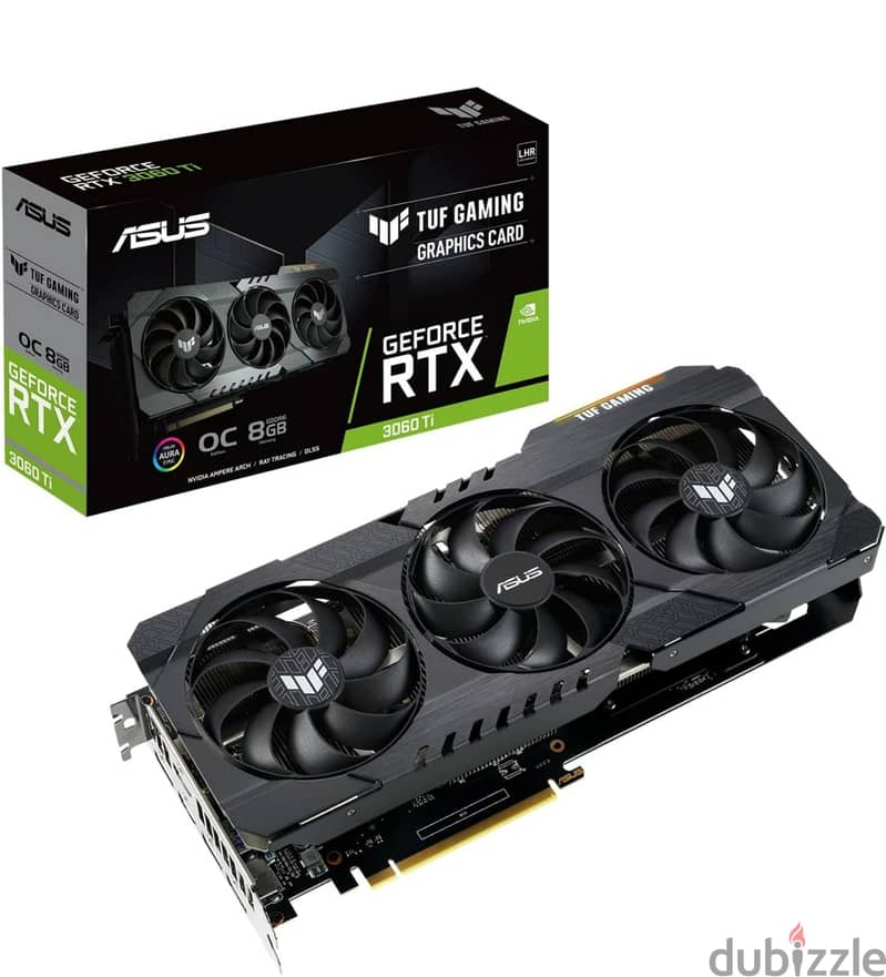 For sell Asus TUF Gaming GeForce RTX 3060 Ti 2