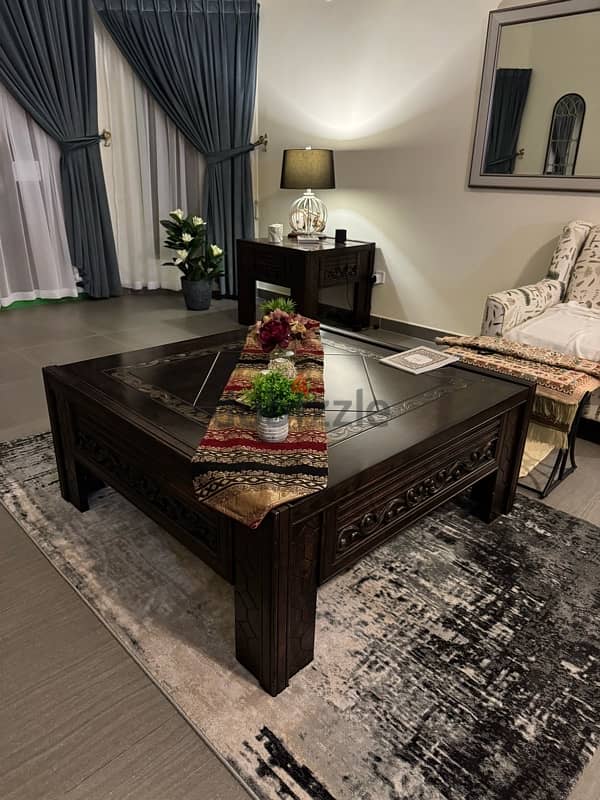 center table with side tables —   home center 1