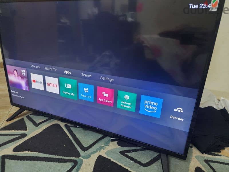 smart tv Philips 50 inches 4k 11