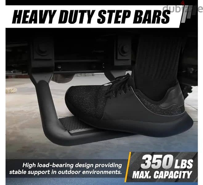 Universal side steps for pickups and off-road vehicles 2