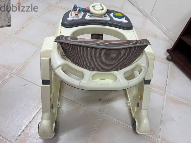 baby walker urgent for sale. . 2