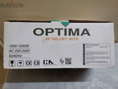 OPTIMA HEAVY DRY IRON BOX