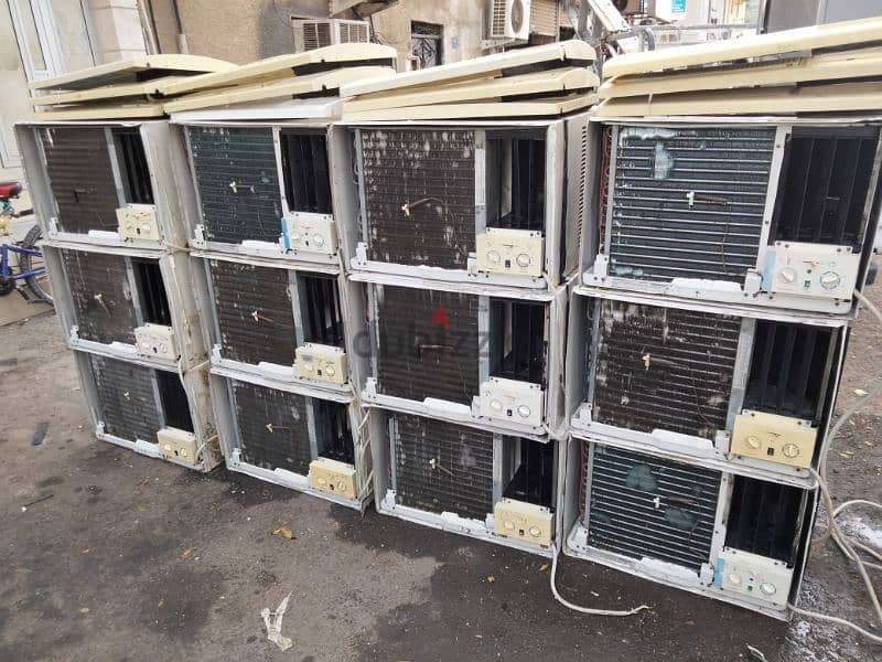 window AC for sale good condition good working with fixing 2ton2.5ton 5