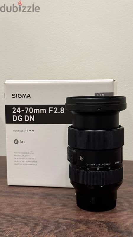 Lens sigma 24-70 mm F2.8 DG DN 6