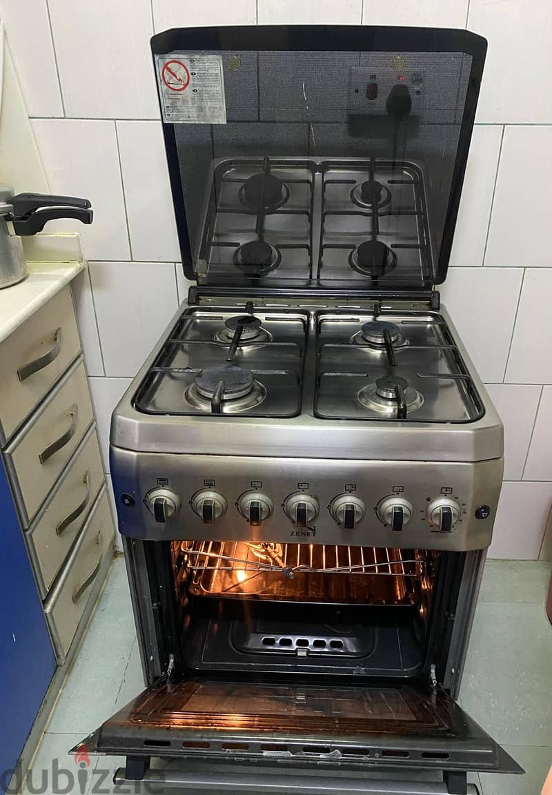 BD 45 Zenet 4 Burner Cooking range 1