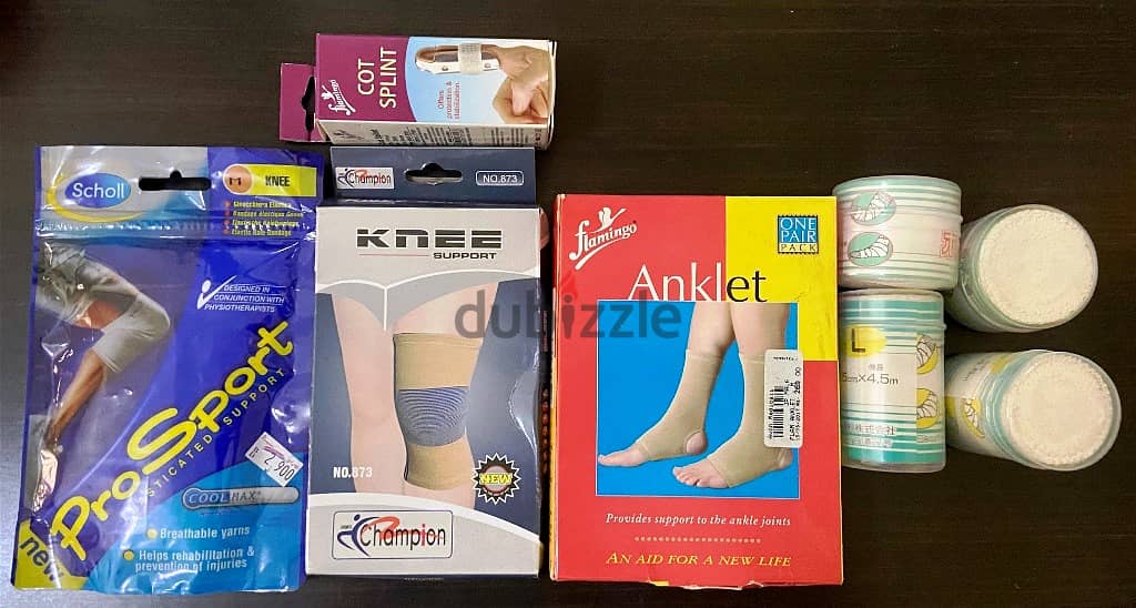 Hot Water Bag, Adults Knee, Ankle, Feet, Finger Support Kits to go 2