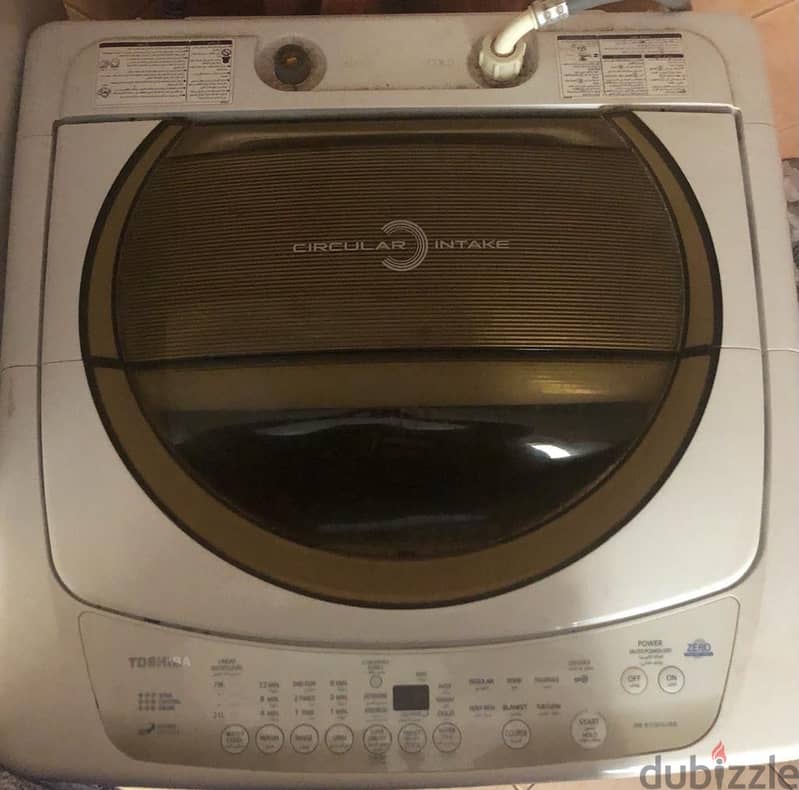 Toshiba Washing Machine 8kg Top Load 1