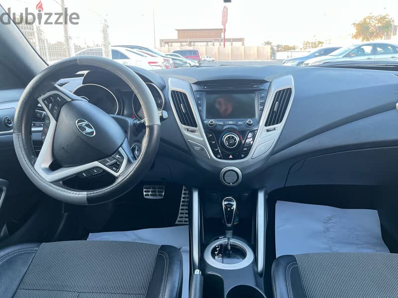 HYUNDAI VELOSTER-2016 - 1.6L V4- Silver  FULL OPTION. . FOR SALE 8