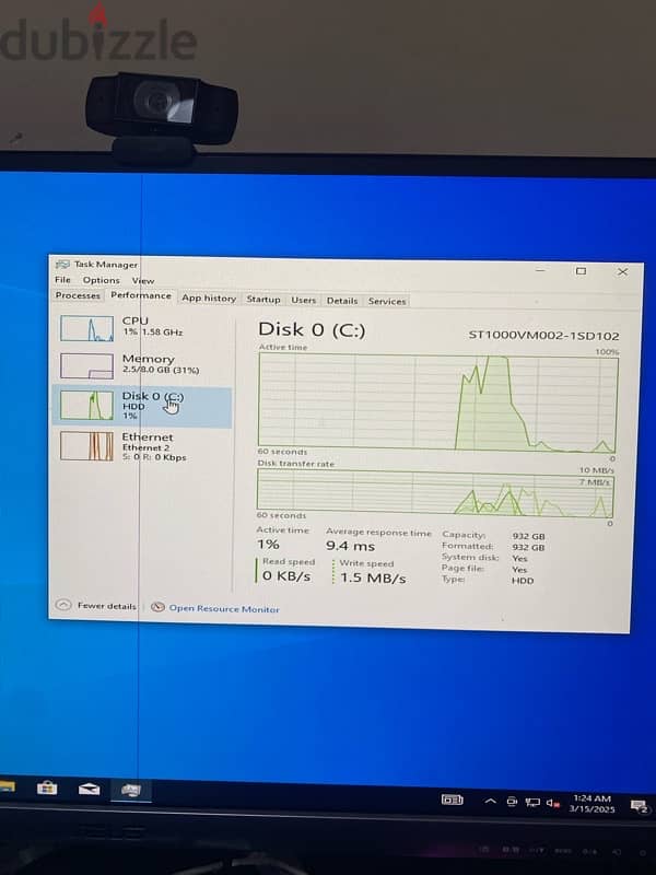 Fujitsu PRIMERGY TX100 S3 Tower Server 5