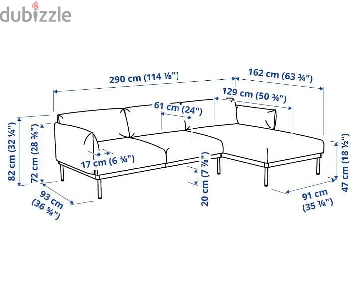 Comfortable L-shaped ÄPPLARYD Sofa bought from IKEA. 3