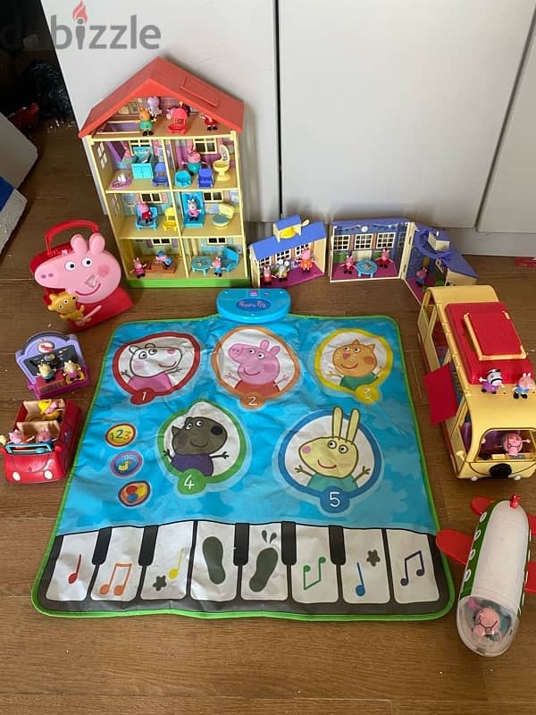 peppa pig full playing set 1