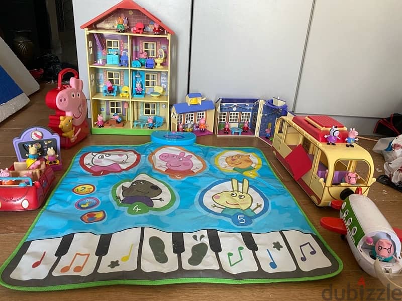 peppa pig full playing set 7