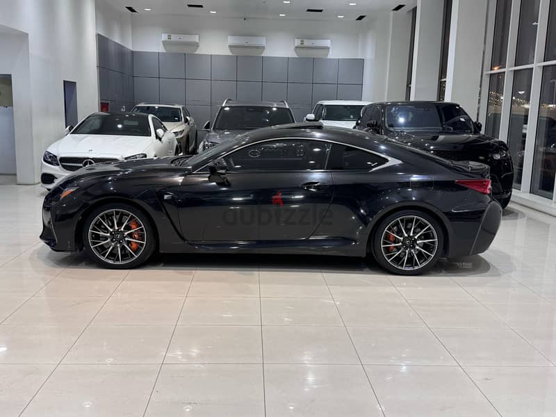 Lexus RC F 2015 black 2