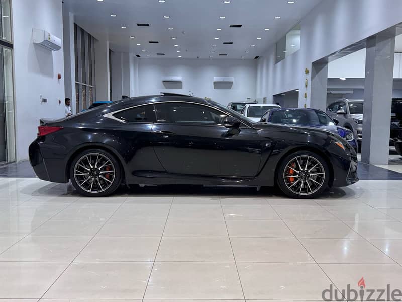 Lexus RC F 2015 black 3