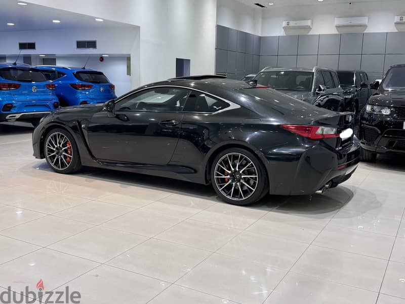 Lexus RC F 2015 black 5