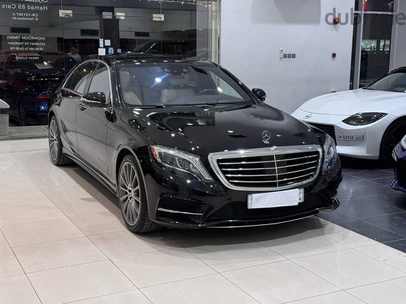 Mercedes-Benz S-550 / 2016 BLACK 0