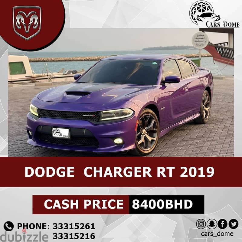 Dodge Charger 2019 RT V8 دوج جارجر 6