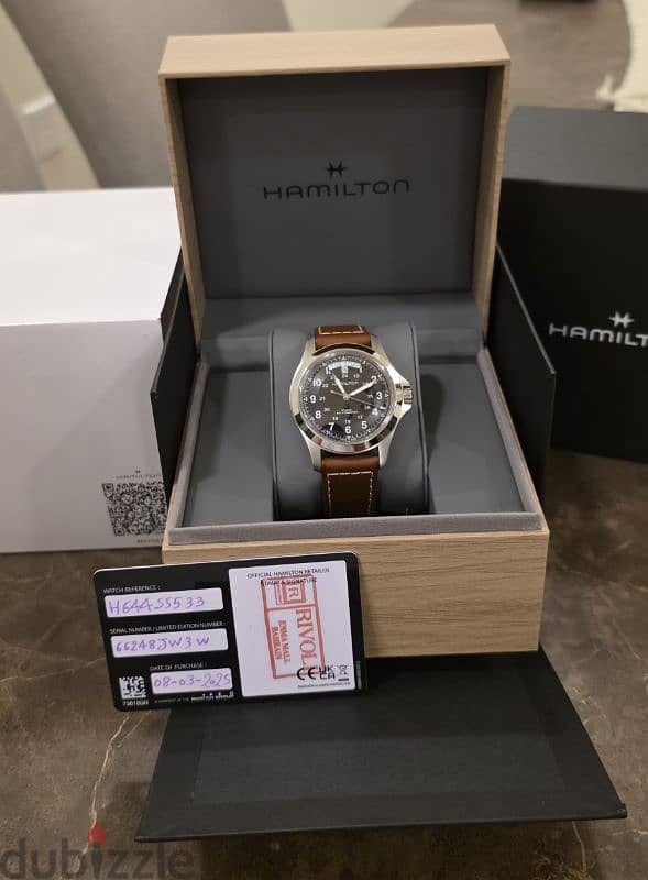 Hamilton khaki 40mm new 1