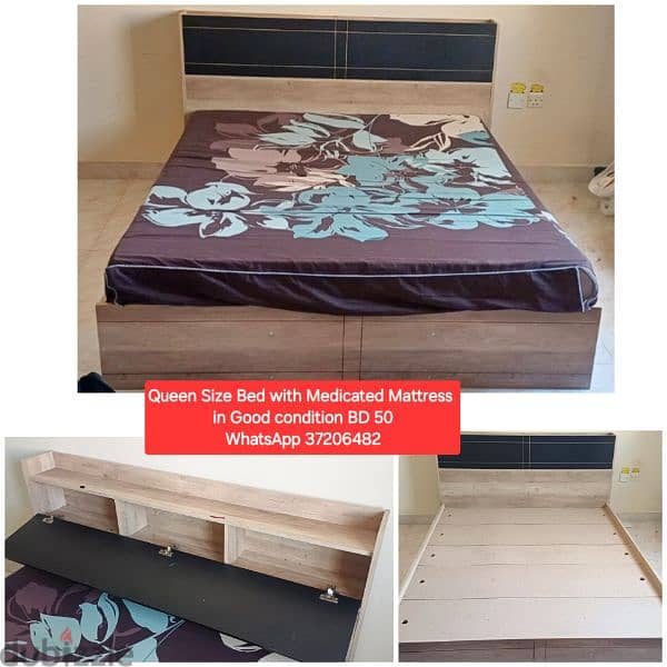 Sofa cum Bed with Storage 2+1 seat and other items for sale 7