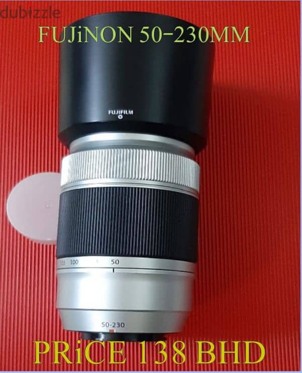 FUJIFILM CAMERA 4 LENS 18-135MM 23MM 50-230MM 35MM FOR SALE 8